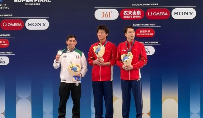 México cierra con plata en Final de la Copa del Mundo de Clavados 2026