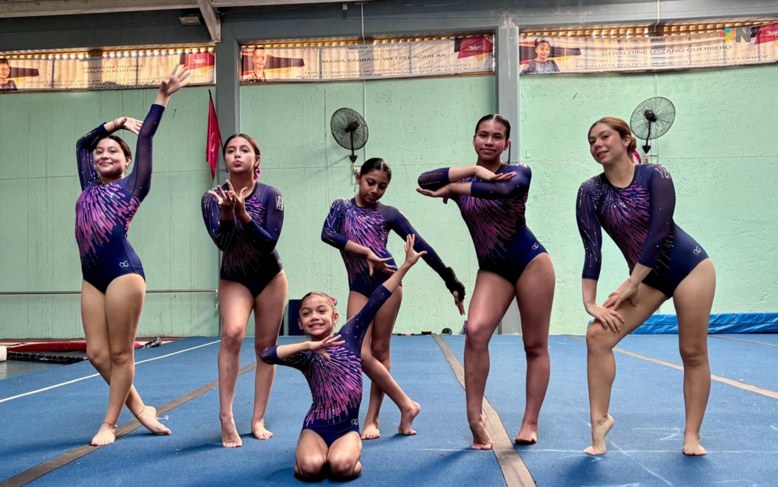 Romina Sánchez con destacada actuación en nacional de gimnasia
