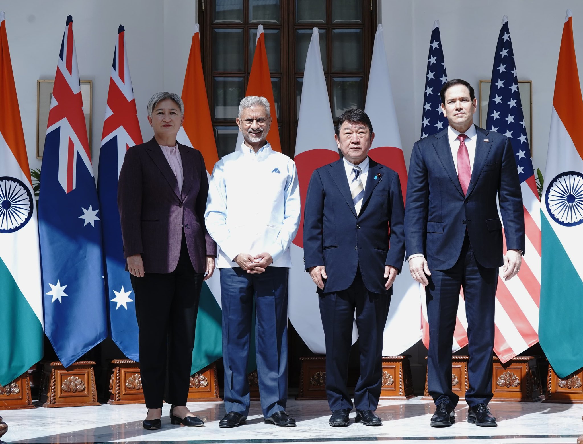 EUA en alianza con el Quad: India, Australia y Japón