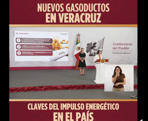 Próximamente se inaugurará el nuevo gasoducto de Tuxpan