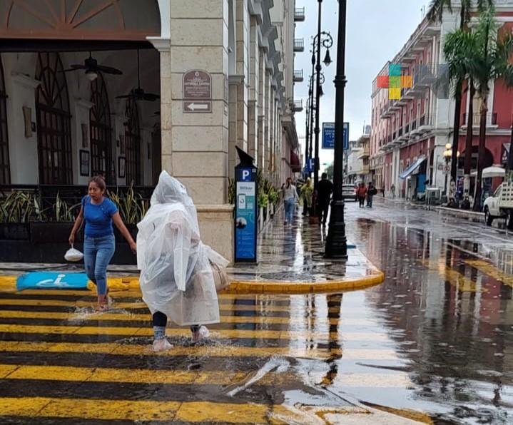 Se prevé potencial para lluvias y tormentas en gran parte del estado de Veracruz