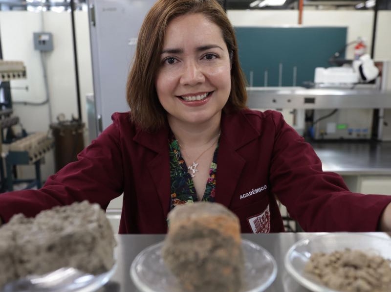 Con residuos de demoliciones, el IPN elabora concreto permeable