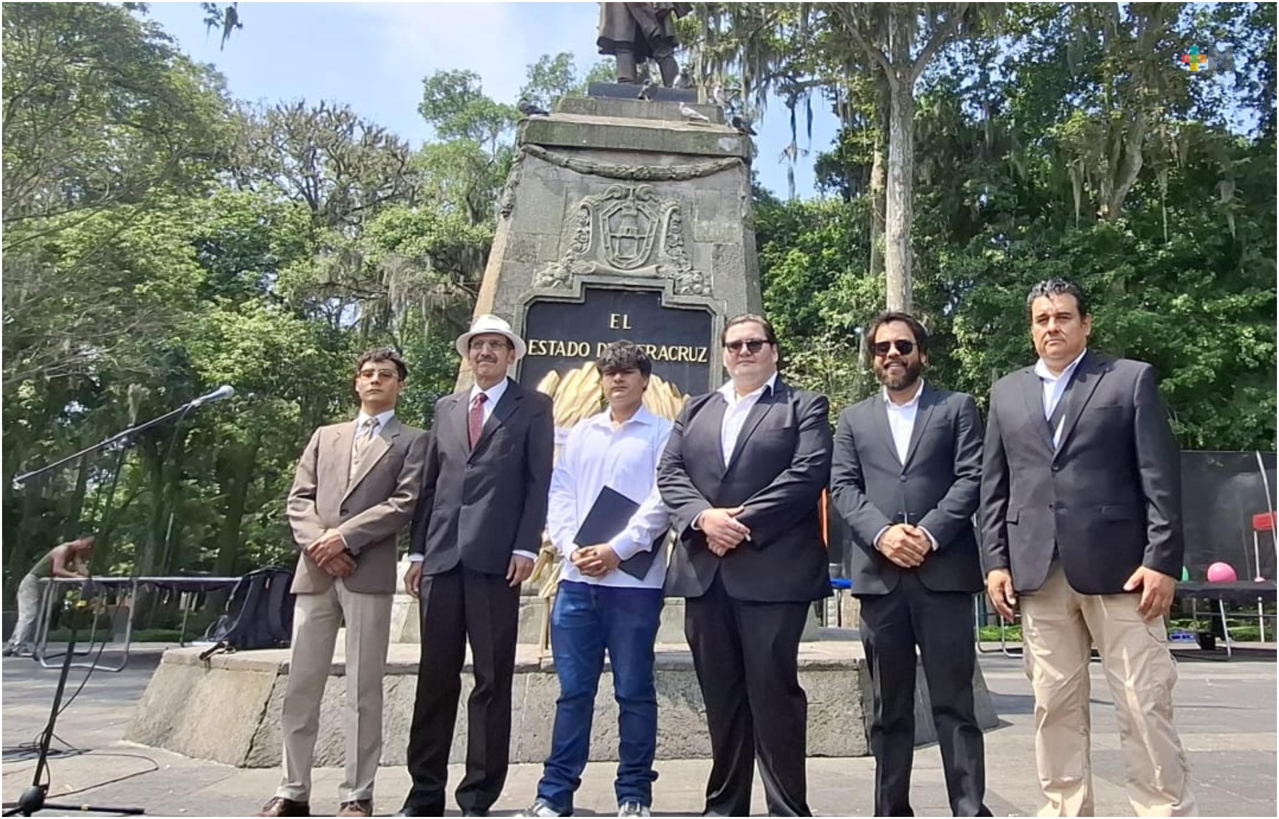 Promueven patriotismo y defensa de la soberanía entre jóvenes xalapeños