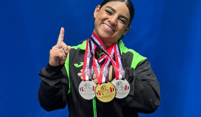 Joseline López, subcampeona en el Mundial Junior de Levantamiento de Pesas 2026