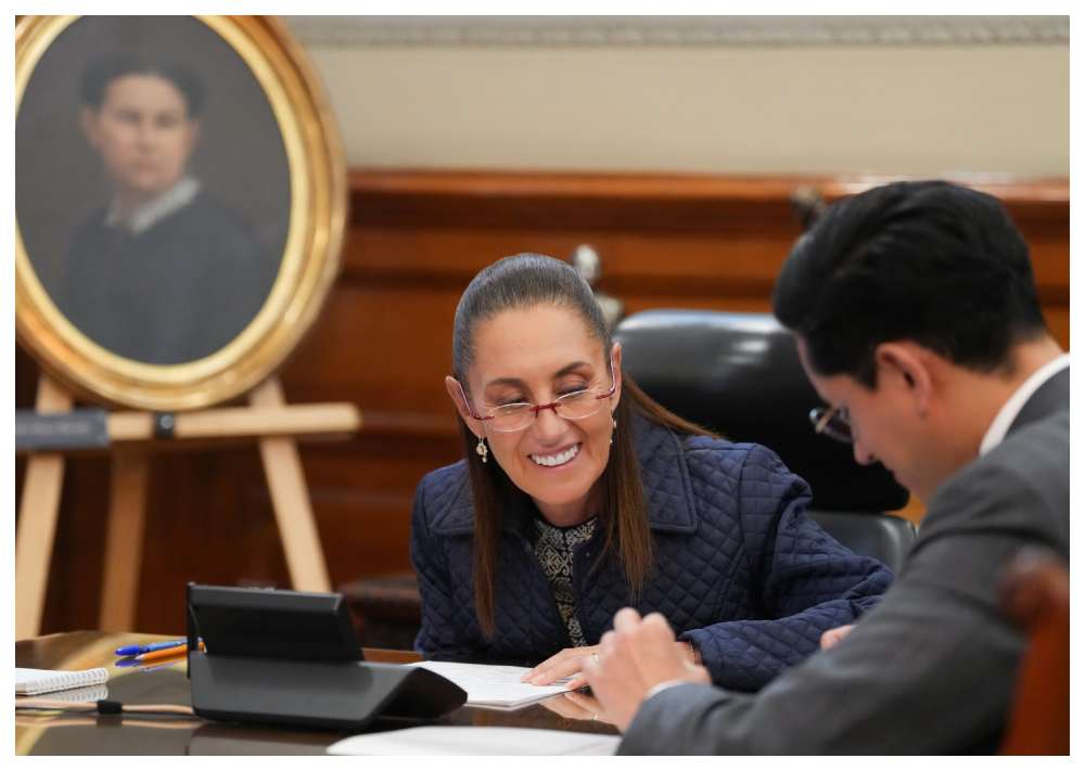 Presidenta Sheinbaum conversa con presidente Trump: reafirman colaboración en seguridad y comercio