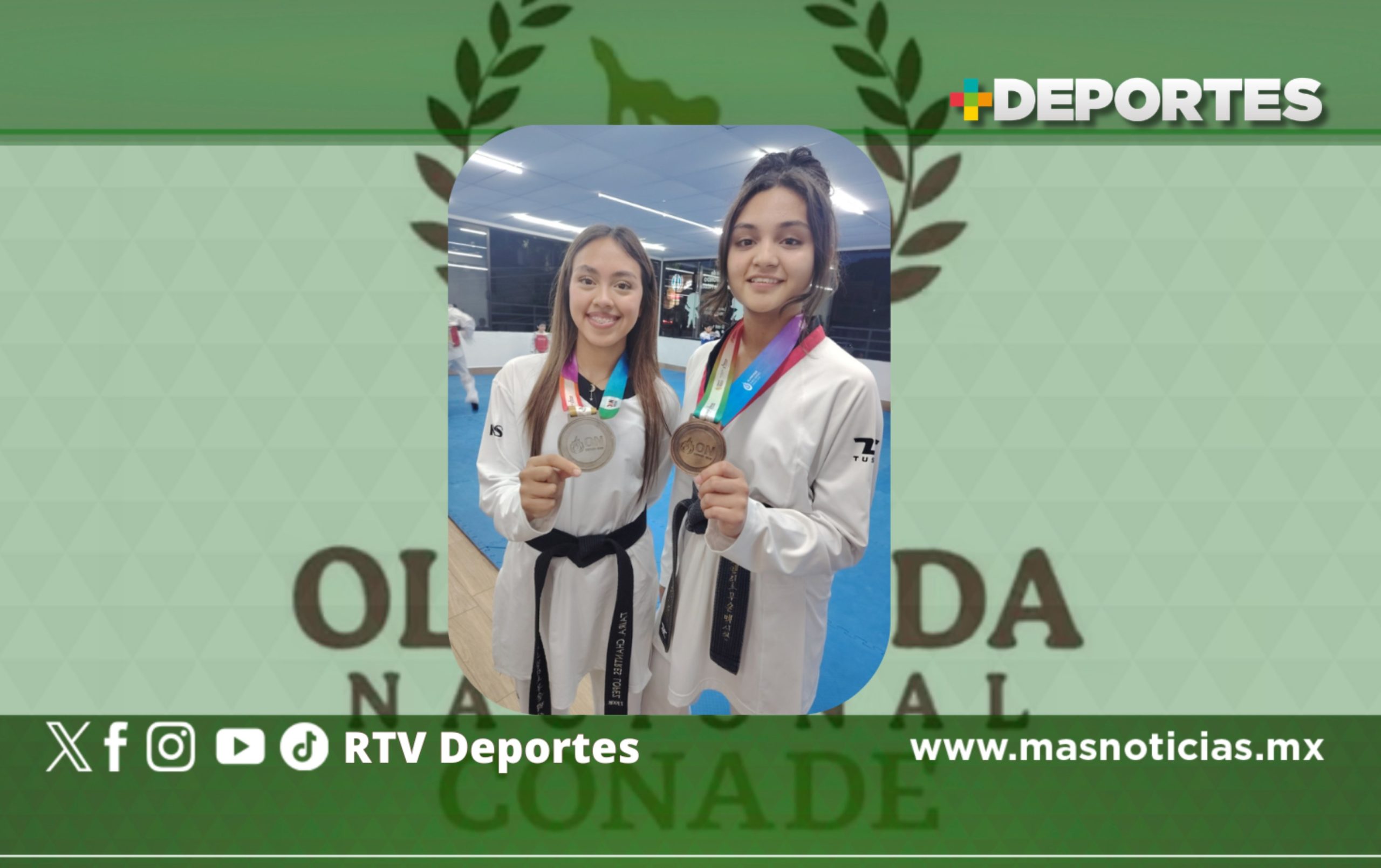 Felicidad por medallas de taekwondoínes xalapeñas