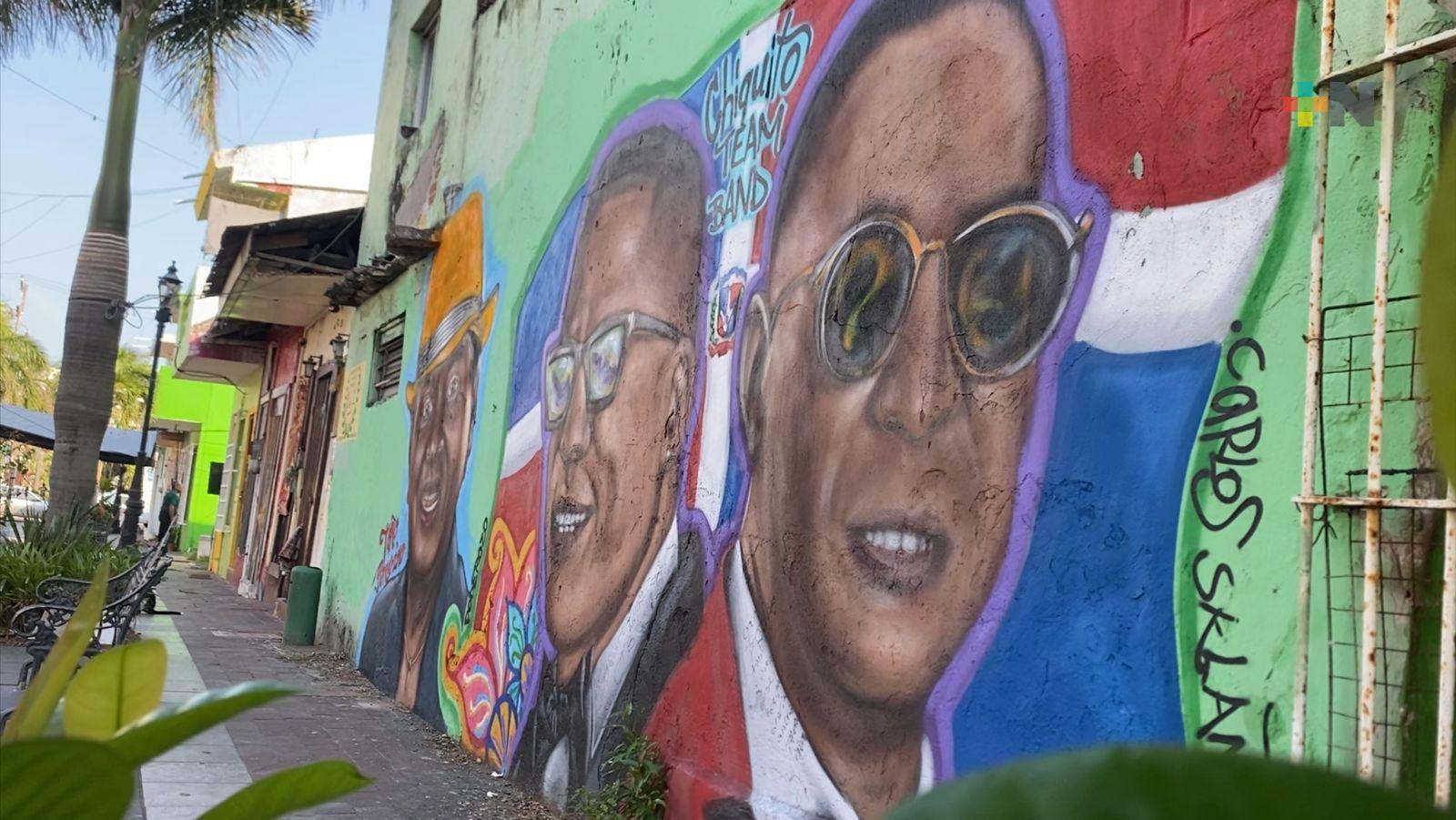 Murales del barrio de La Huaca se han convertido en un atractivo turístico