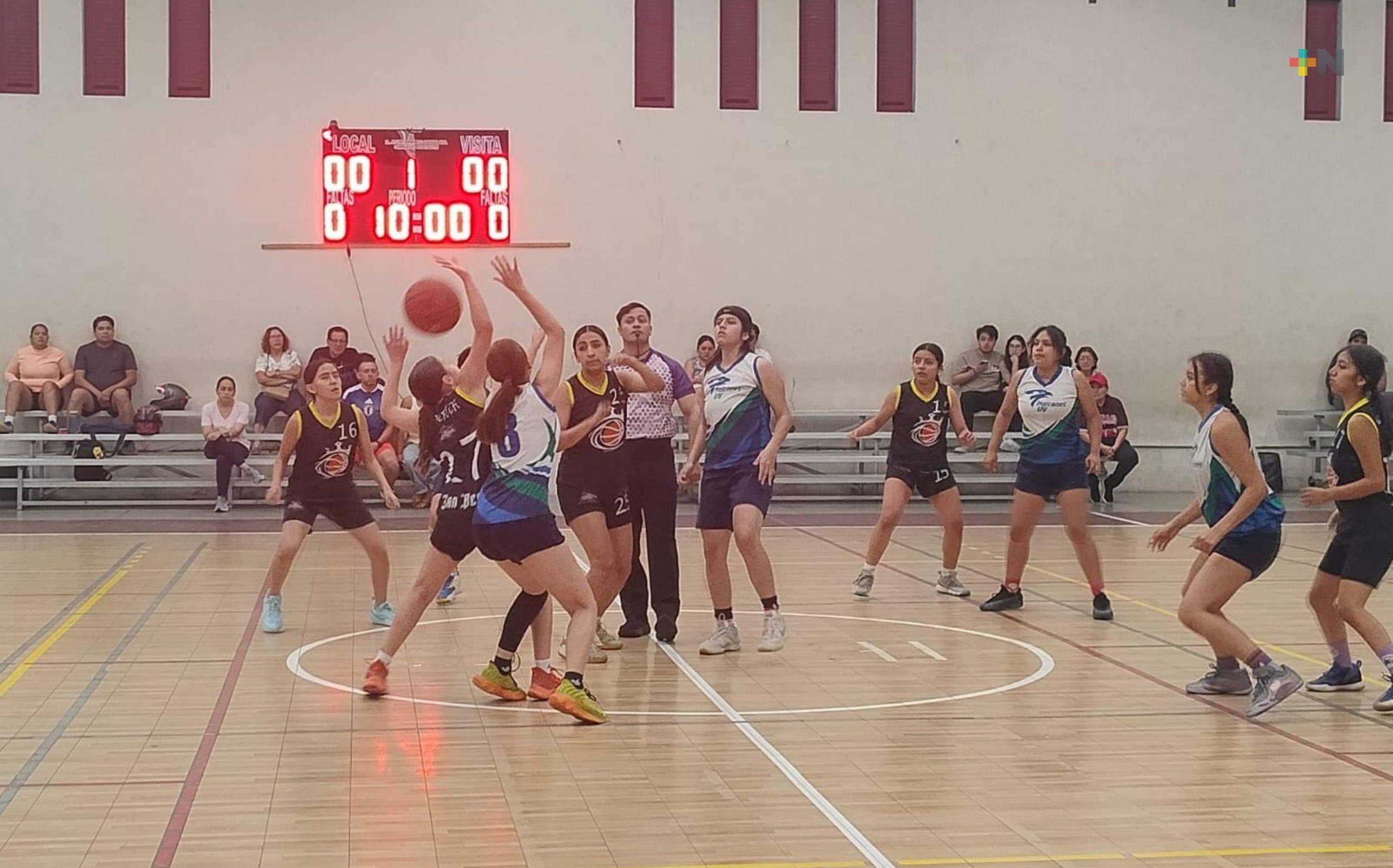 Por disputarse postemporada de Liga Xalapeña de Baloncesto Femenil