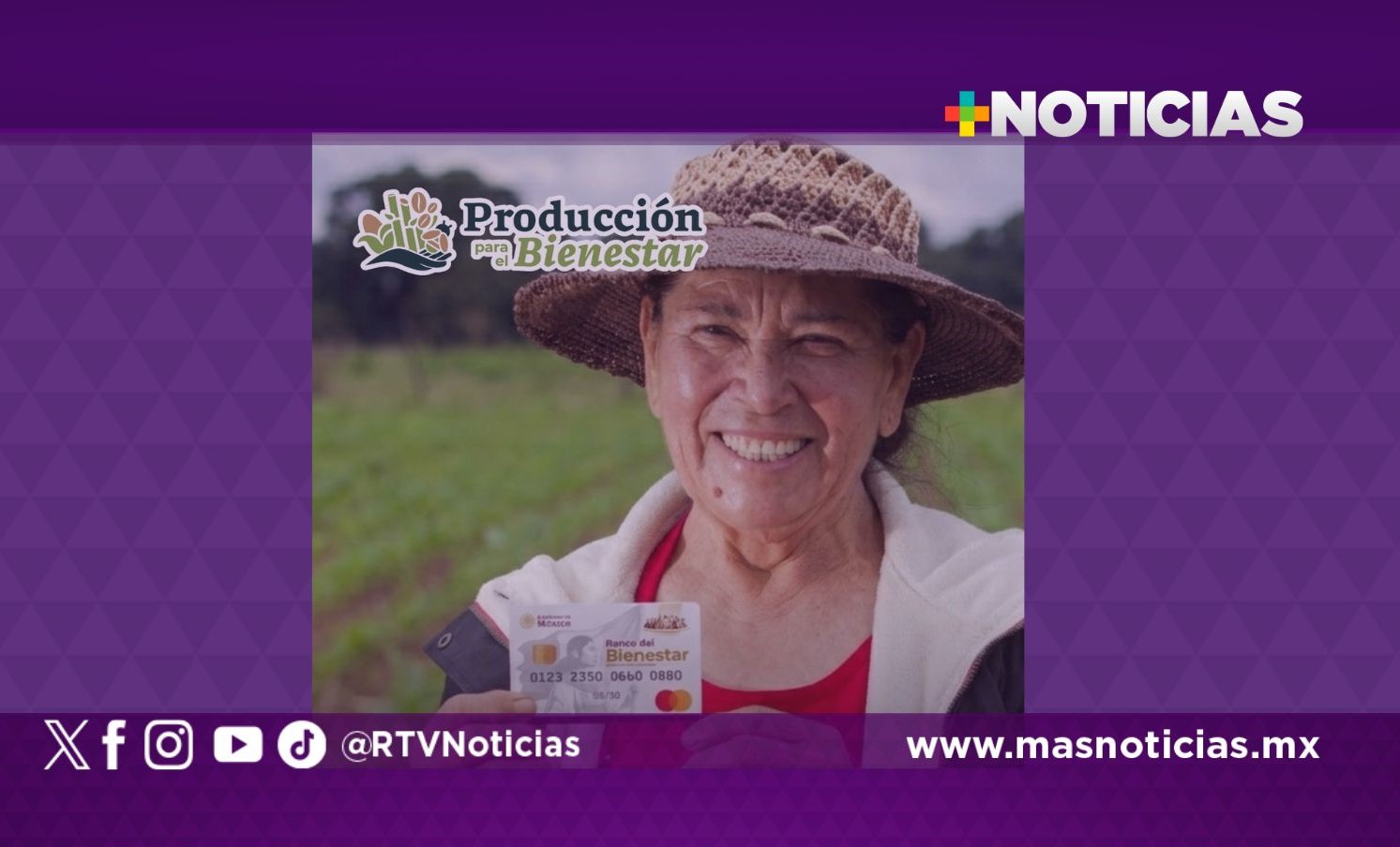 Producción para el Bienestar inicia pagos por cultivo