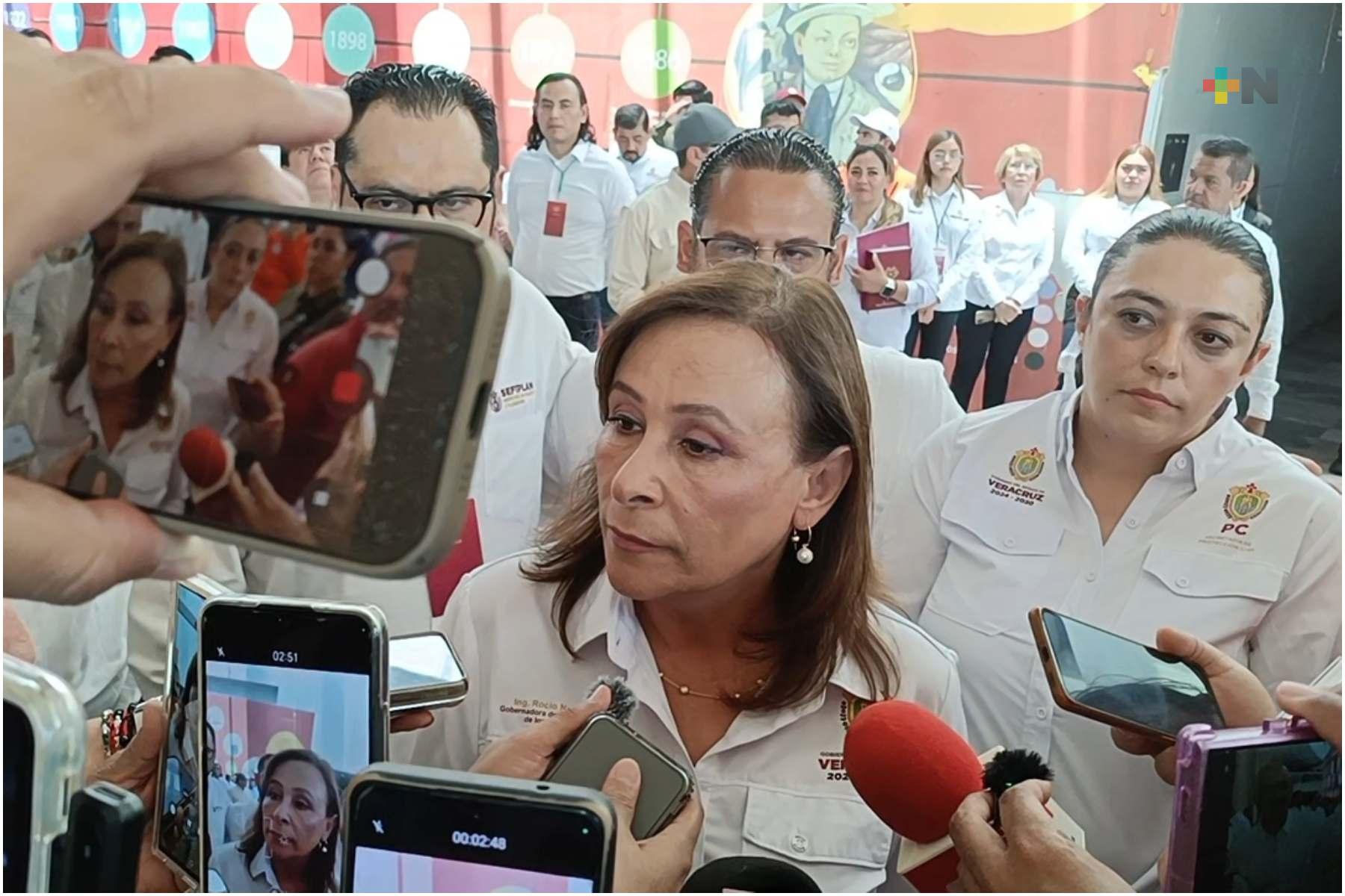Rocío Nahle presenta plan de financiamiento a alcaldes del sur de Veracruz