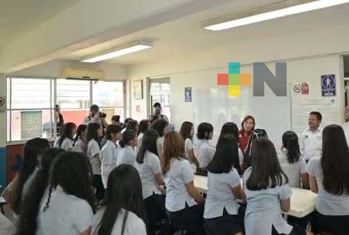 Comunidad estudiantil y ciudadanos del norte de Veracruz sienten respaldo de la Gobernadora