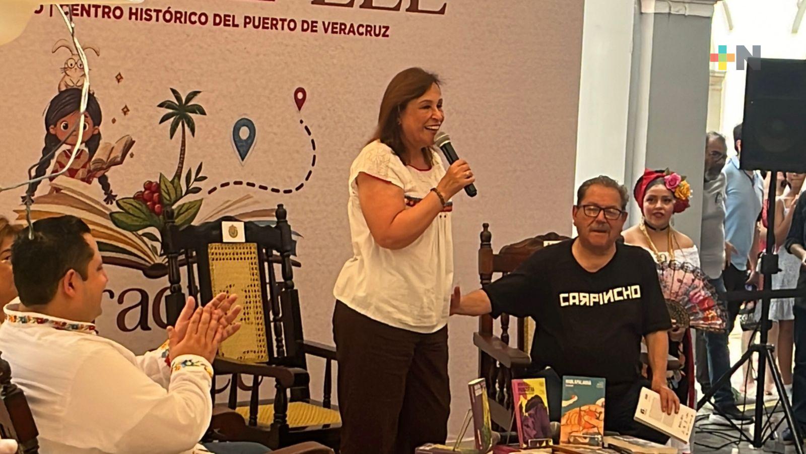 Con jornada cultural, se fomentará la lectura entre jóvenes: Rocío Nahle
