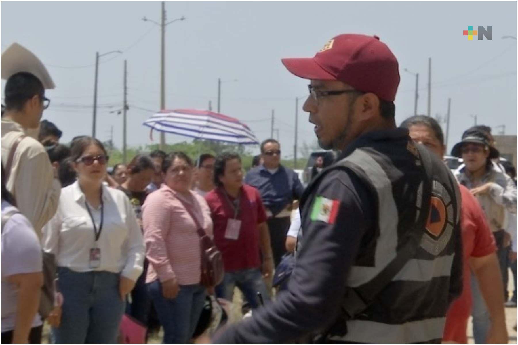 Sin incidentes que reportar en primer simulacro nacional: SPC