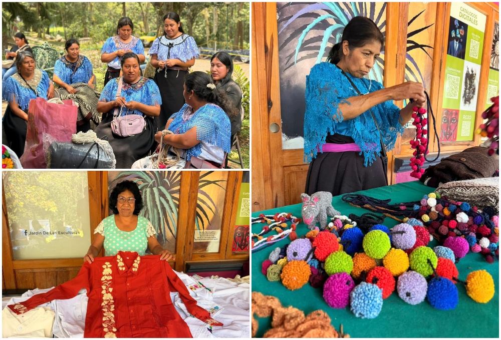Realizan Secver y Fonart tercera jornada de acopio artesanal en Xalapa