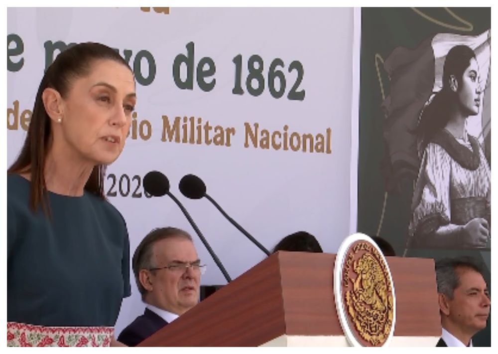 Preside Sheinbaum 164 aniversario de Batalla de Puebla y destaca soberanía nacional
