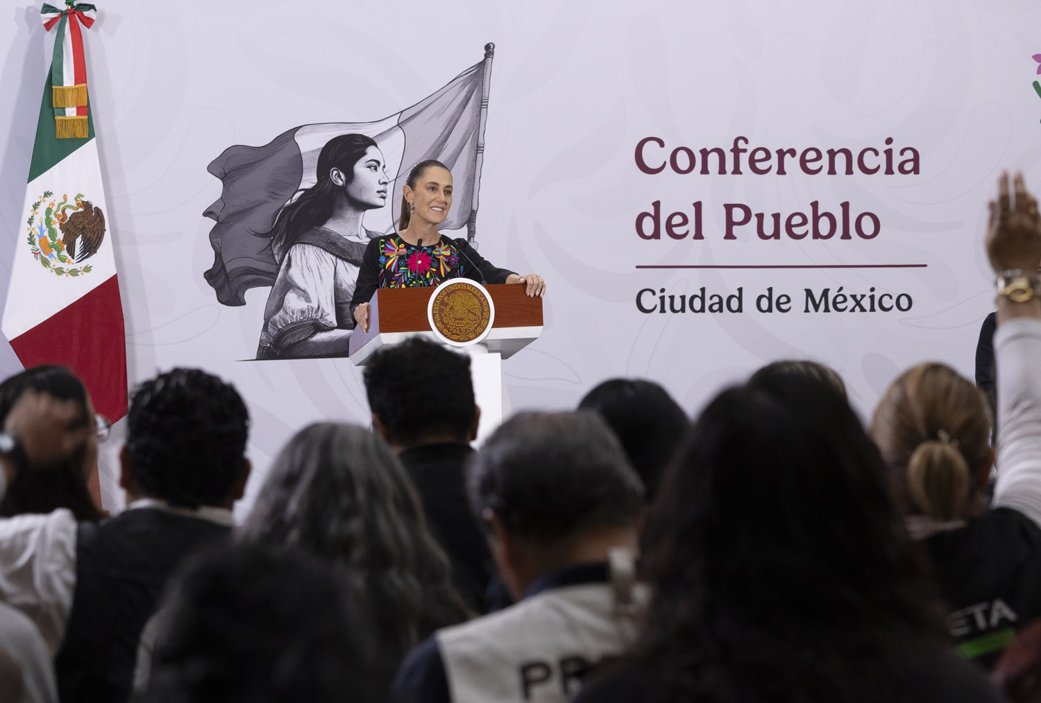 Inversión superior a 11 mil mdp en prevención de inundaciones: presidenta Sheinbaum