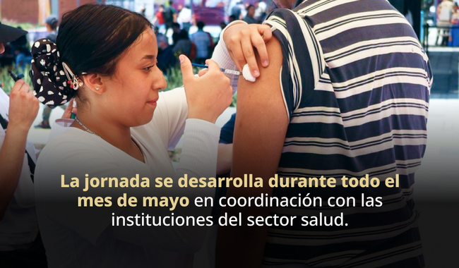 Supera Jornada Nacional de Vacunación 2026 los 4.9 millones de dosis aplicadas