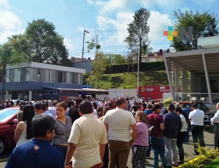 Tiembla y en el IPE evacuaron instalaciones
