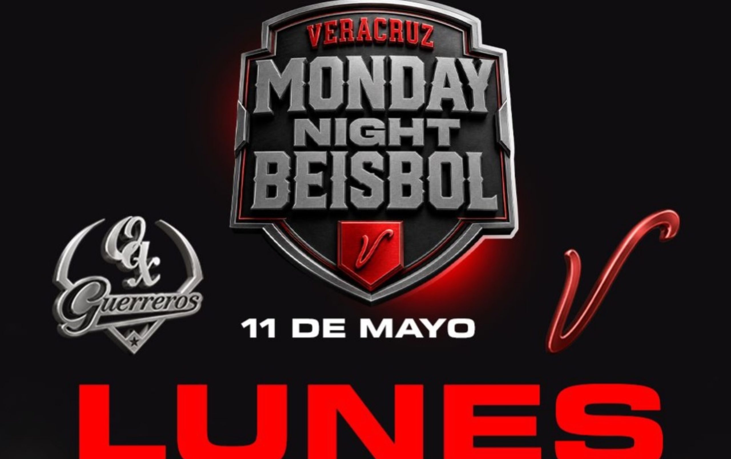 Veracruz jugará en «Monday Night Beisbol»