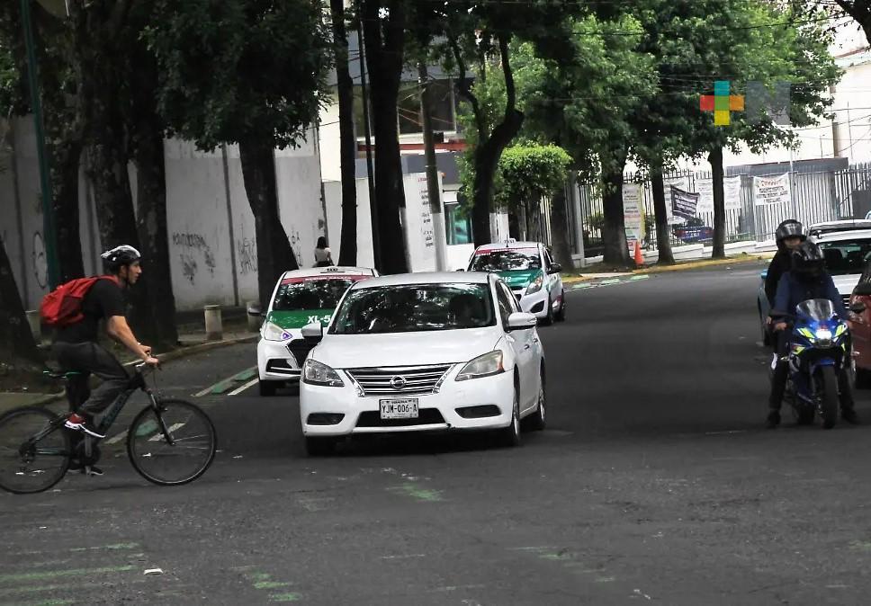 Cultura vial en Xalapa; respeto a espacios de movilidad