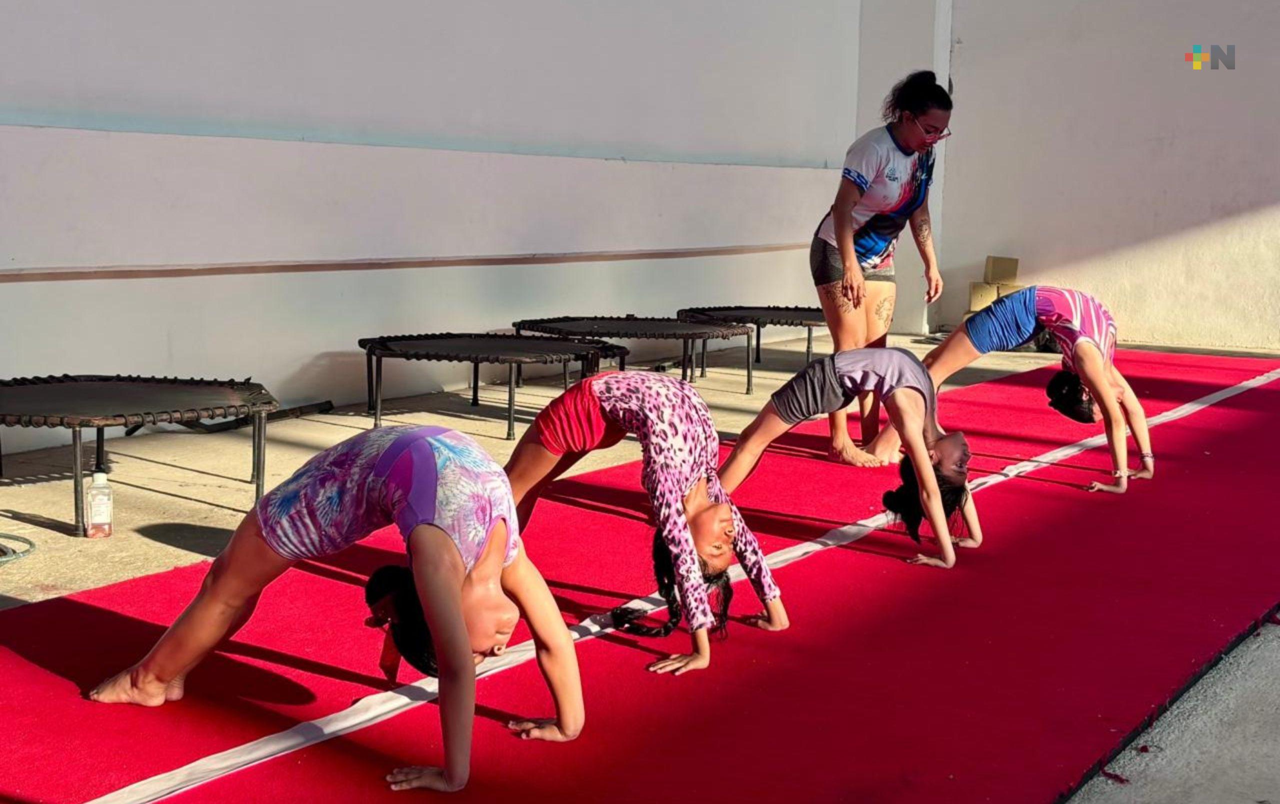 Gimnastas de club Levic competirán en Tabasco