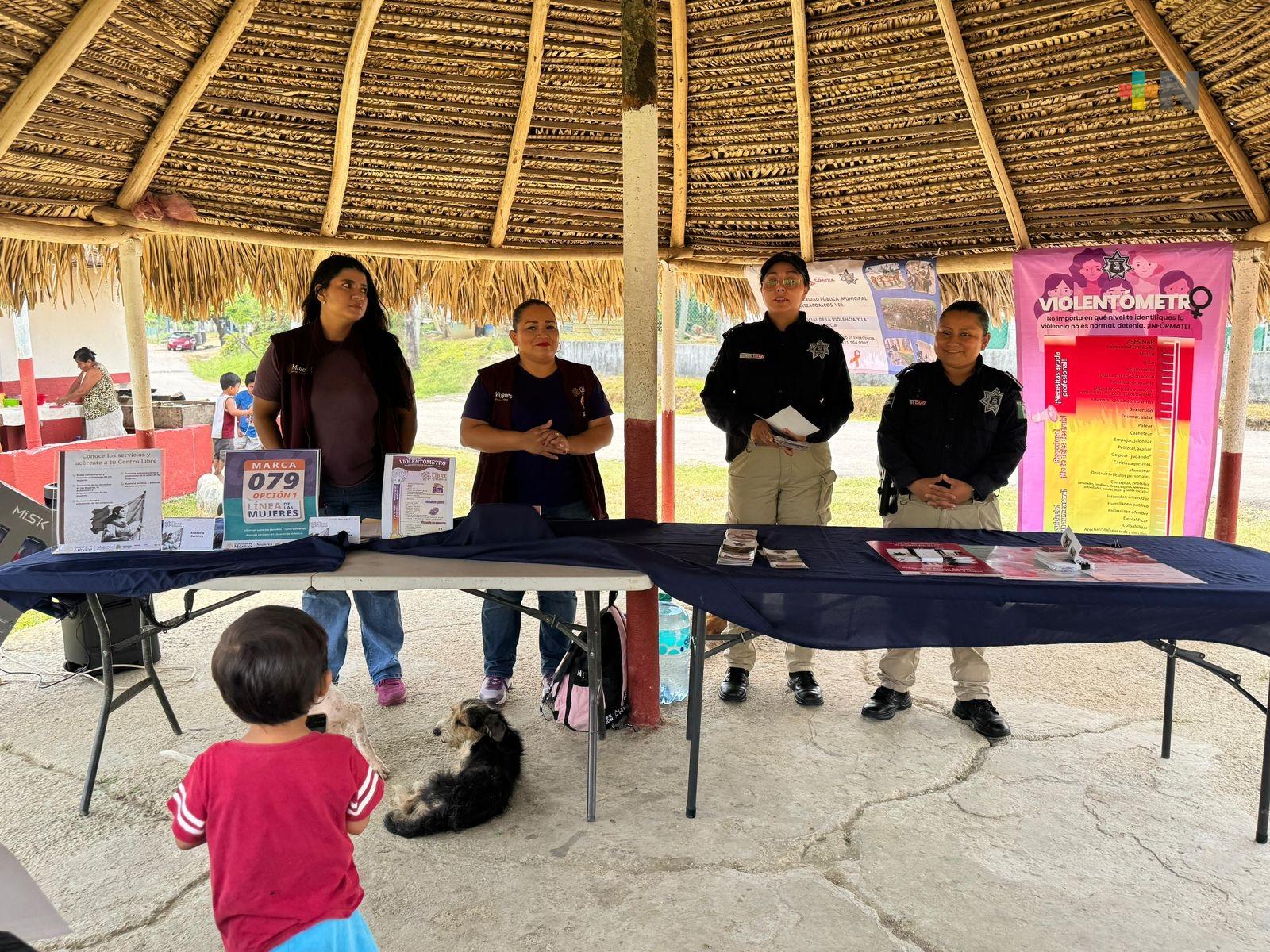 Apoyo a mujeres en comunidades rurales de Coatzacoalcos