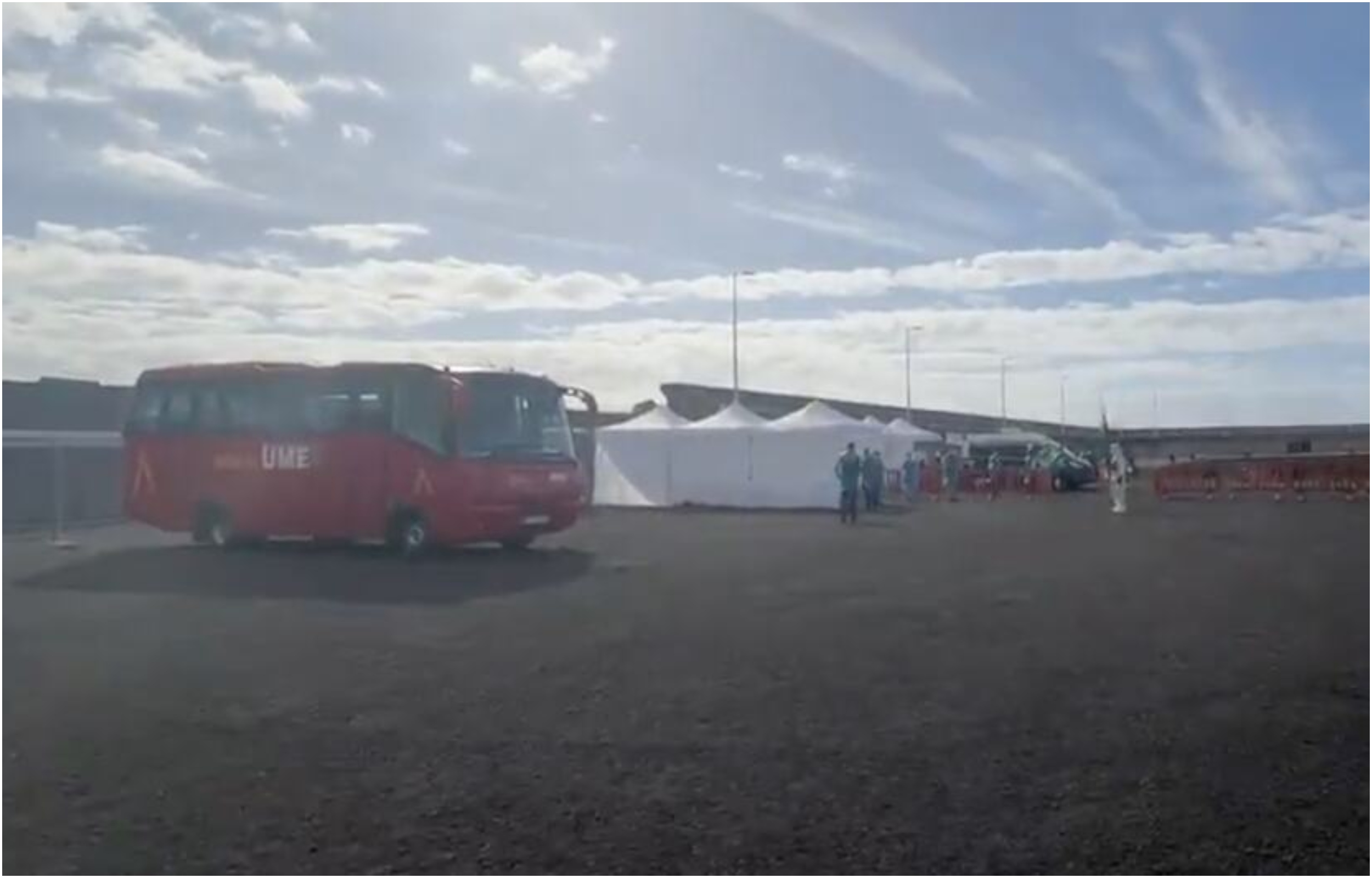 Empieza evacuación de pasajeros del crucero con hantavirus