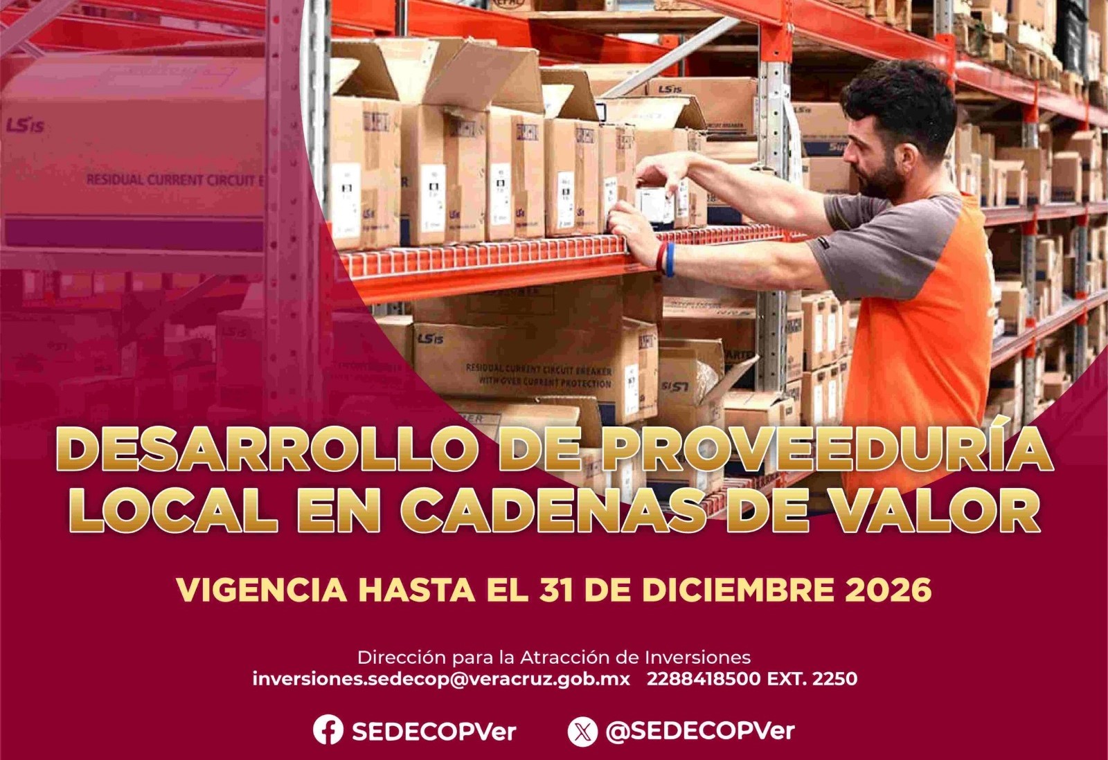 Sedecop lanza convocatoria para fortalecer cadenas de valor industriales en Veracruz