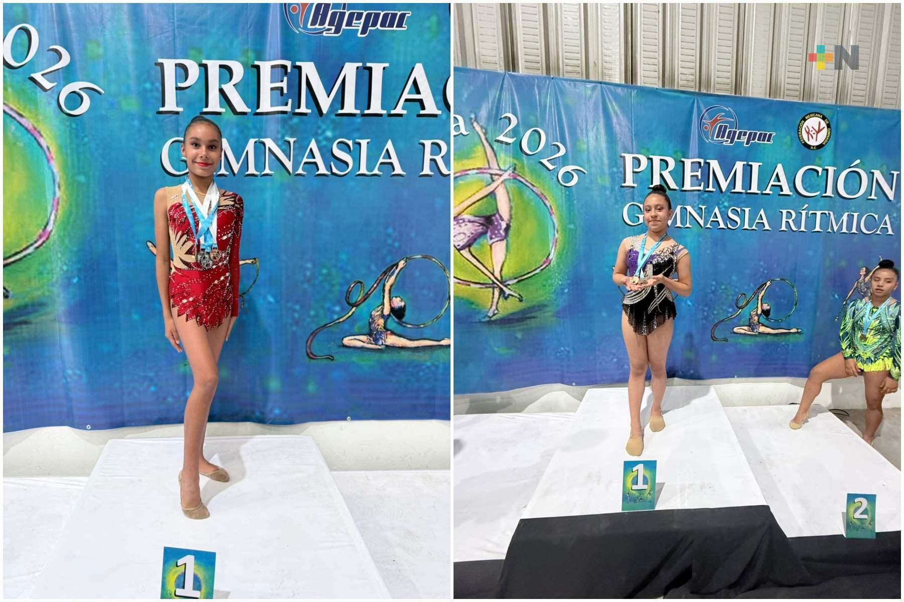 La gimnasia rítmica veracruzana continúa dando resultados a nivel nacional