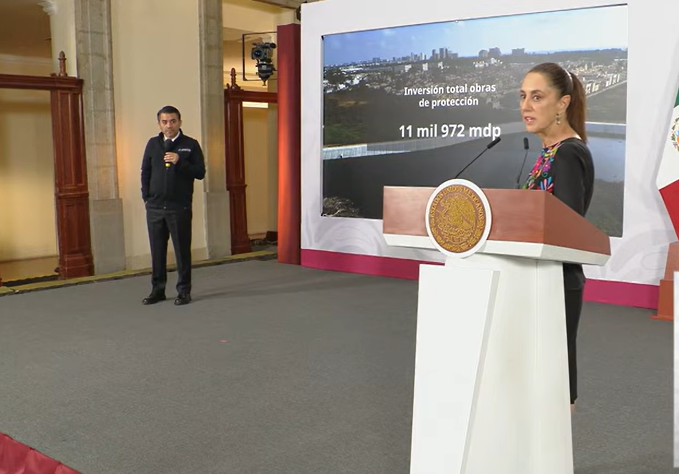 Obras para prevenir inundaciones se realizan en Veracruz: Conagua