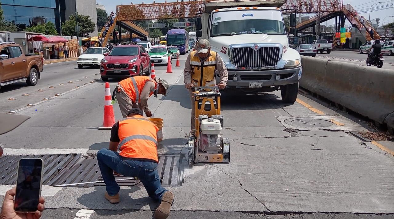 Cierre parcial del puente Bicentenario de Xalapa por mantenimiento