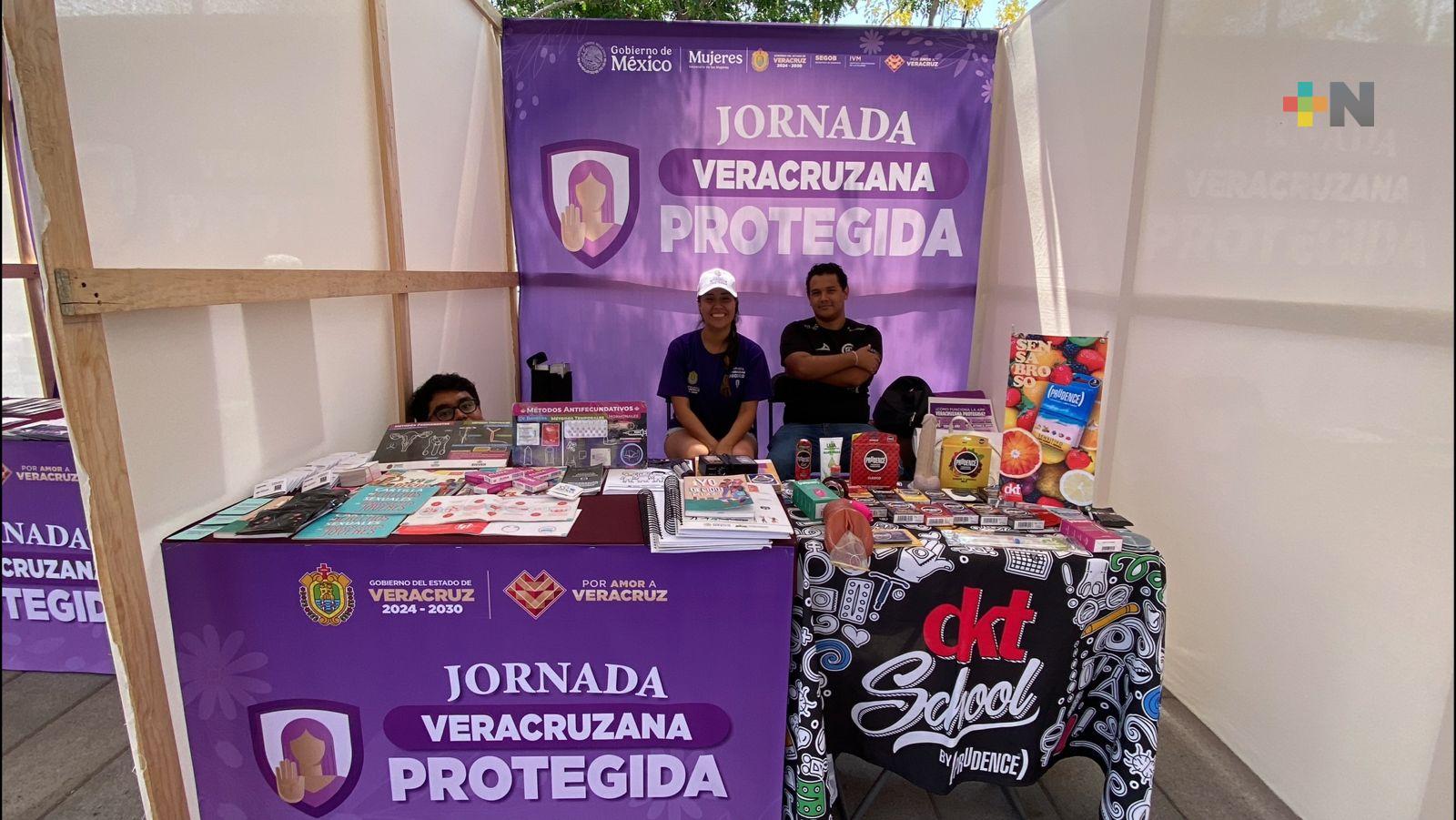 Veracruzana Protegida brinda atención inmediata a mujeres