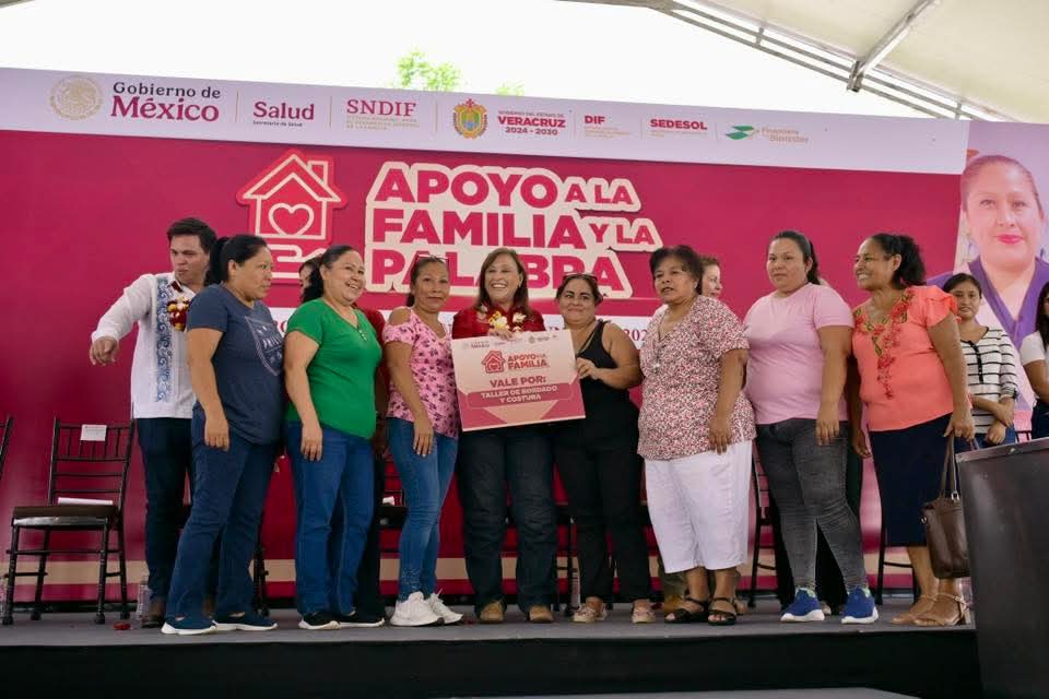 El norte llega hasta Pánuco; lleva Gobernadora 4 mil apoyos a 8 municipios de la Huasteca