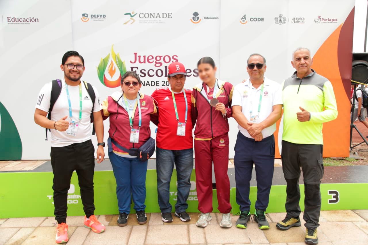Con nueve medallas, destaca Veracruz en los Juegos Escolares de Educación Básica