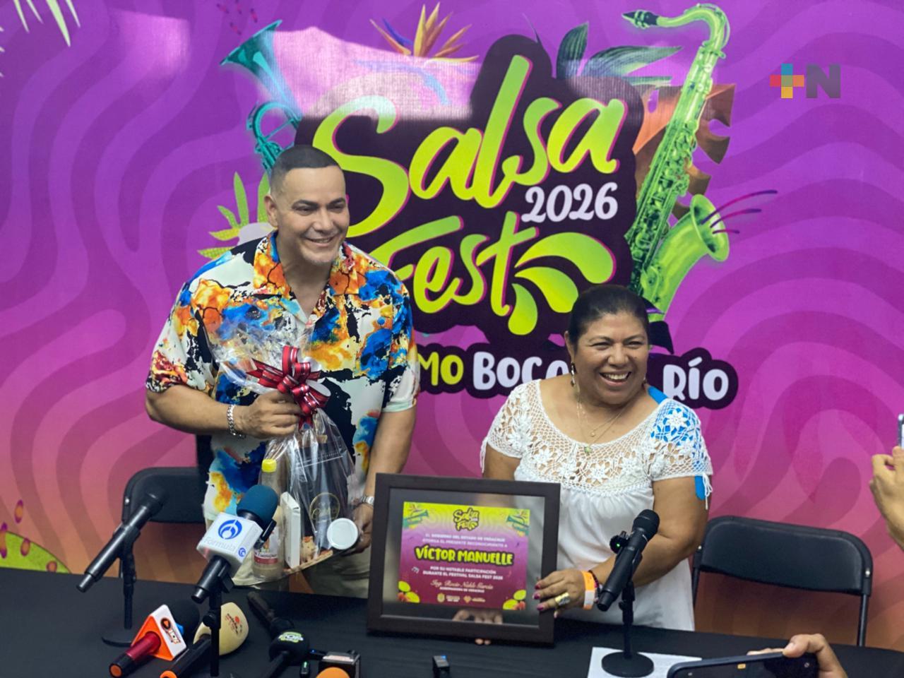Víctor Manuelle destaca al Salsa Fest como plataforma para nuevas generaciones
