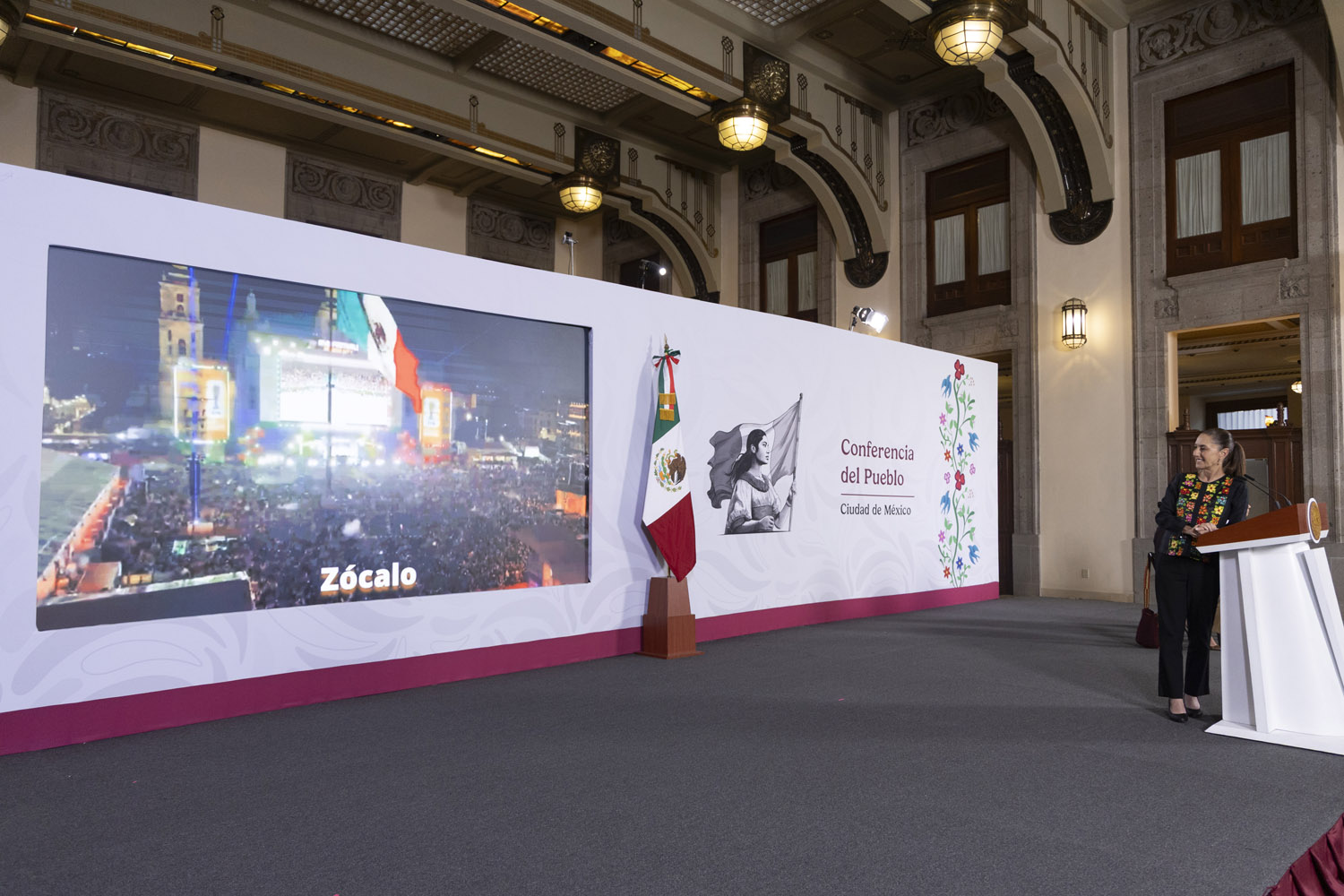 Selección, afición, turismo y equipo de seguridad han dado un excelente Mundial: Sheinbaum