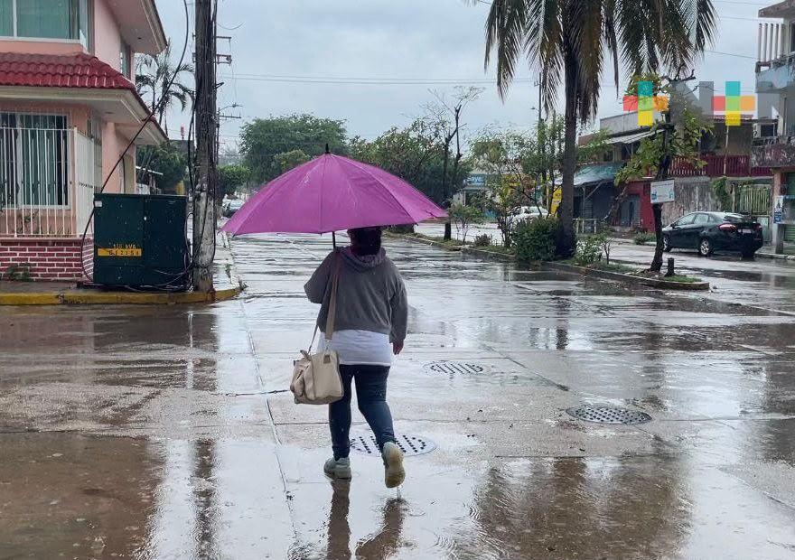 Persisten las condiciones para lluvias en el estado de Veracruz