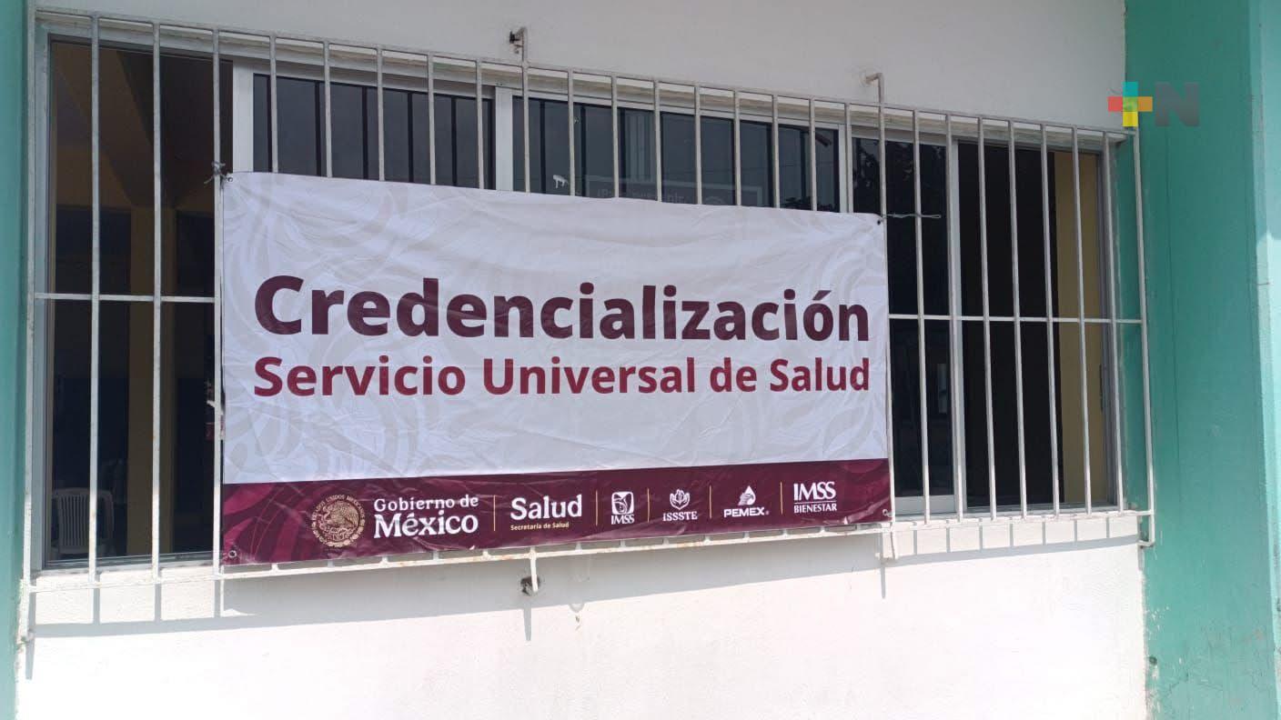 Inicio en Moloacán el registro de credencialización al Servicio Universal de Salud