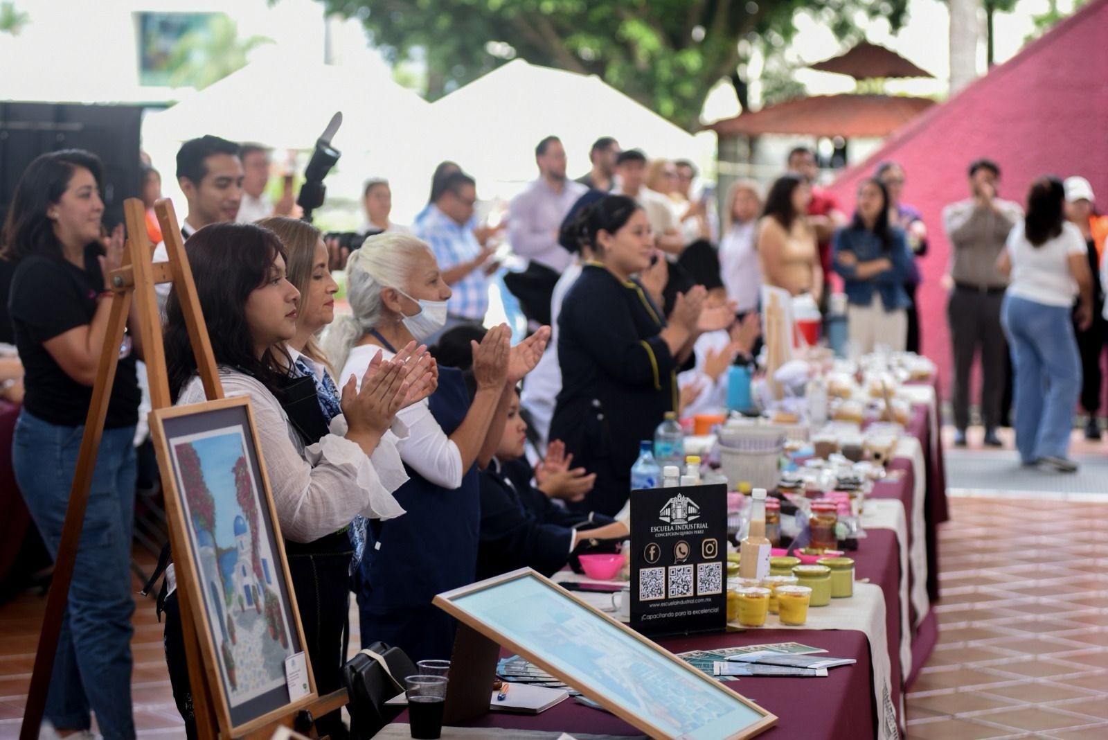 Inaugura SEV Expoventa de la Escuela Industrial Concepción Quirós Pérez