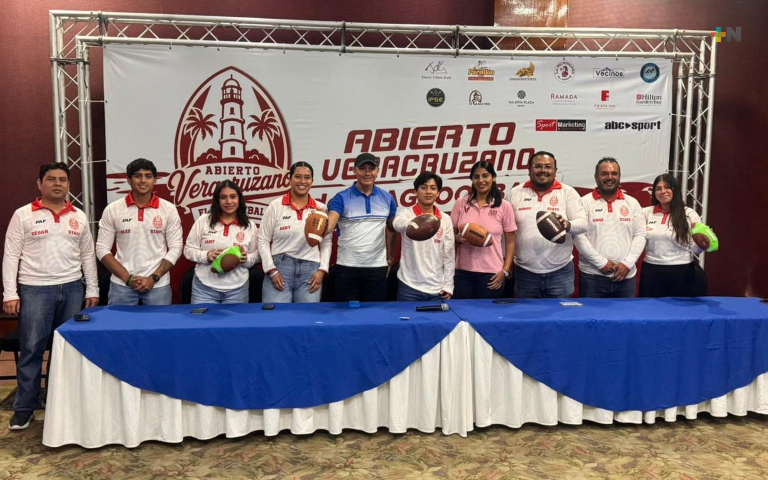 FEFUV será sede del Abierto Veracruzano de Flag Football