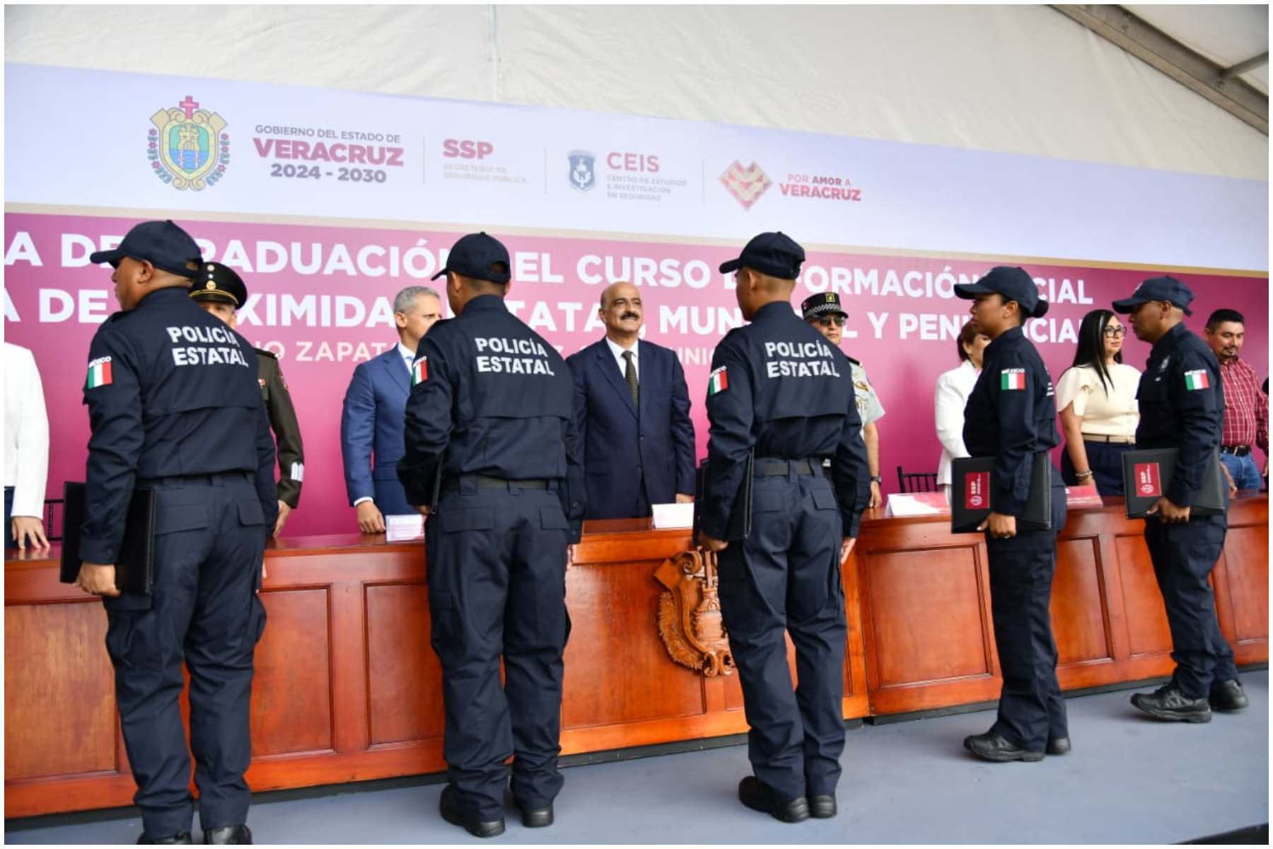 Fortalece Veracruz capacidades operativas con 47 nuevos elementos de seguridad