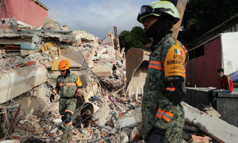 Ejército Mexicano en Venezuela: puño en alto