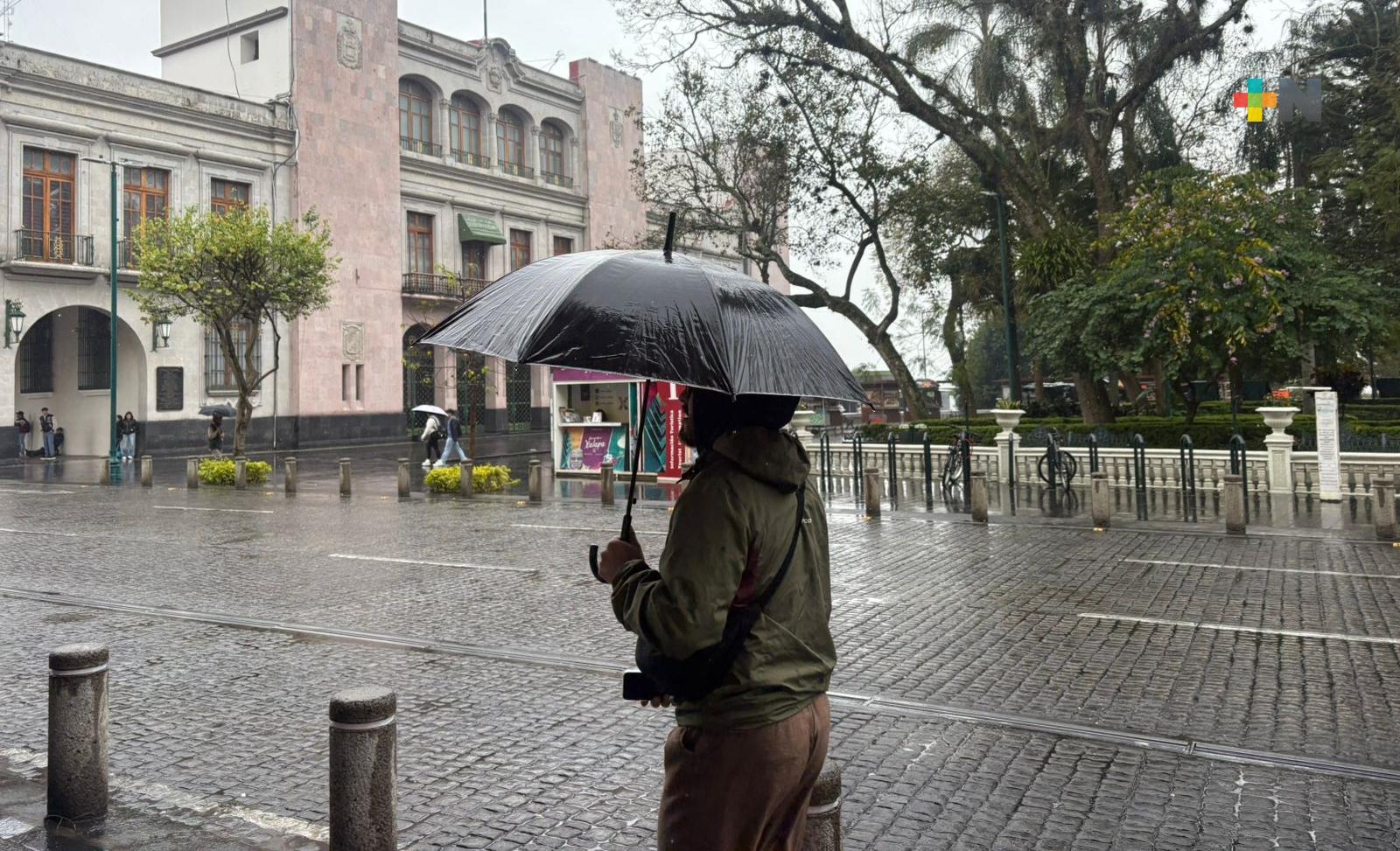 Ambiente relativamente caluroso con probabilidad de lluvias en regiones montañosas en Veracruz