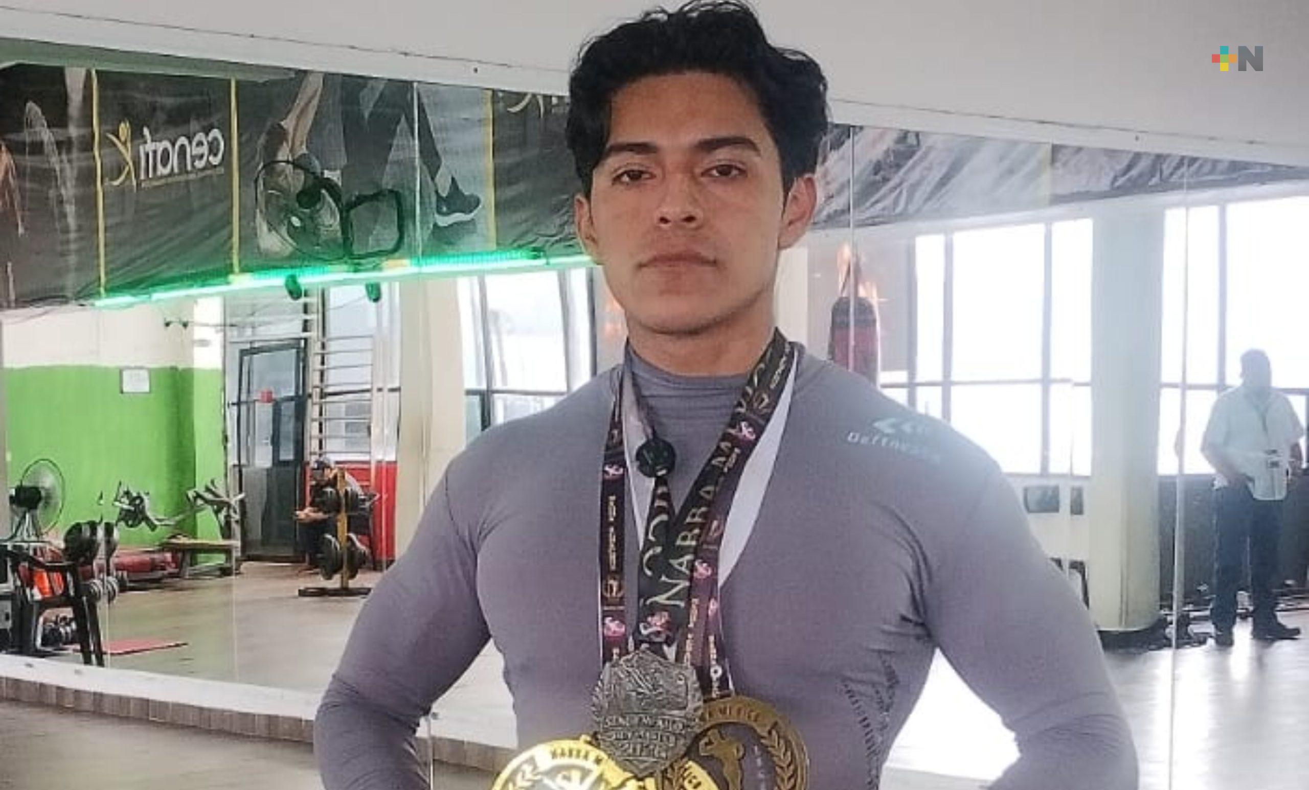 Fisiculturistas veracruzanos destacaron en nacional junior NABBA