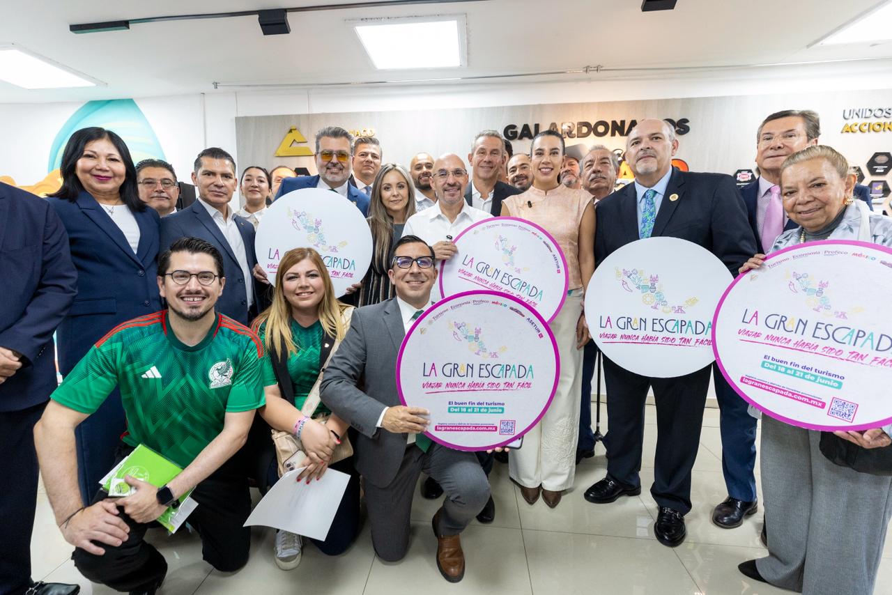Inicia La Gran Escapada 2026, el Buen Fin del Turismo