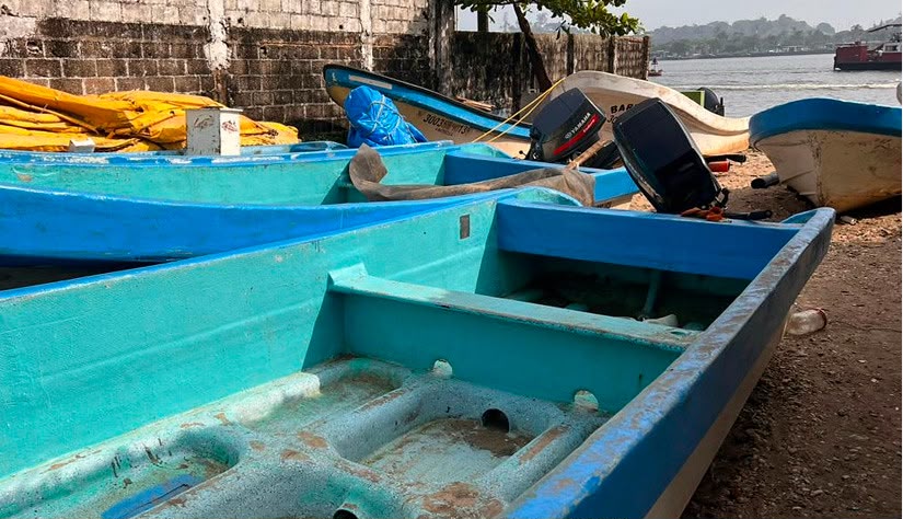 Pescadores de Coatza modifican horarios de trabajo para evitar afecciones por calor