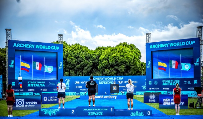 México se cubre de gloria en la Copa del Mundo de Tiro con Arco Antalya 2026