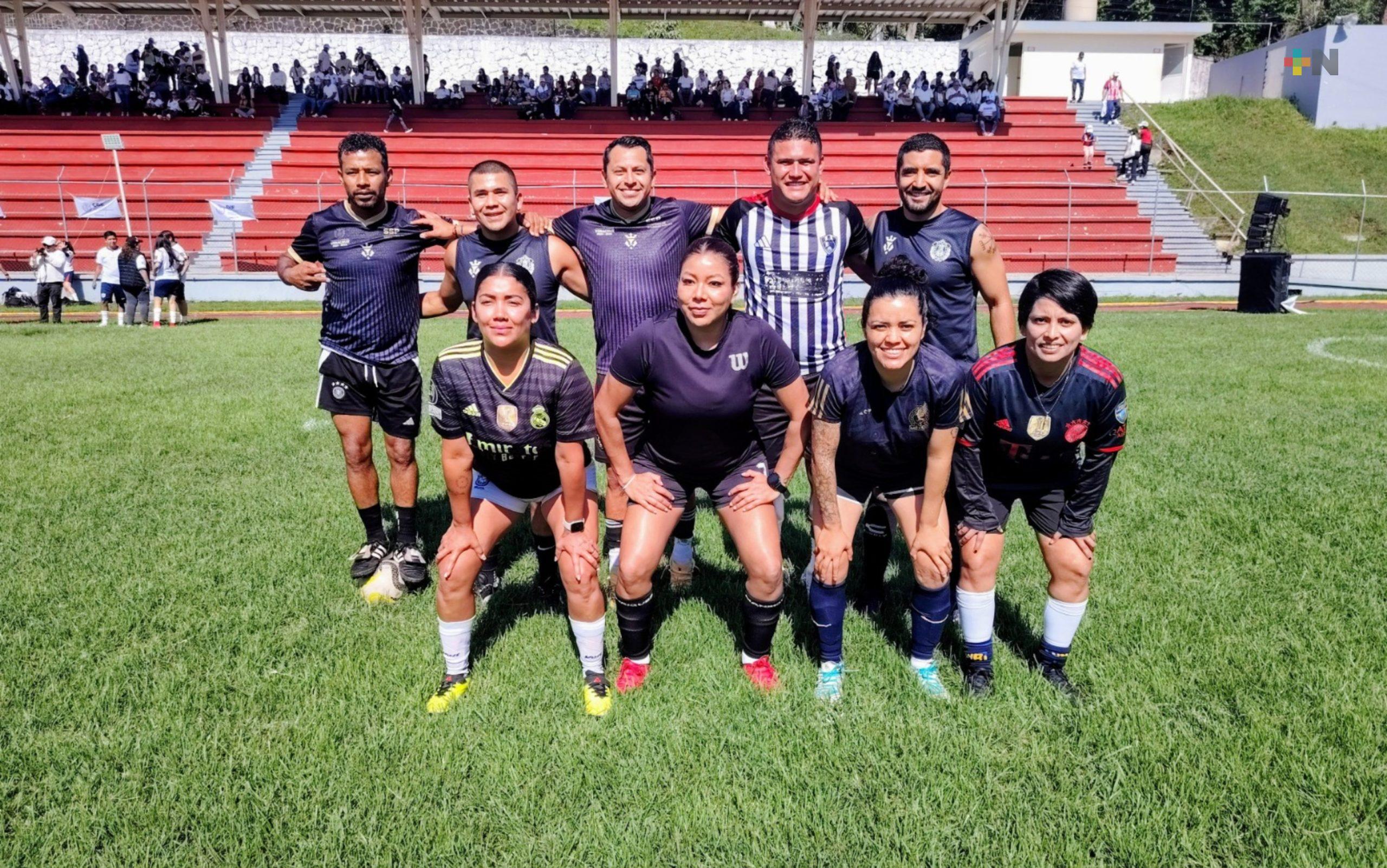 Se efectuaron actividades del Mundialito Social Interinstitucional