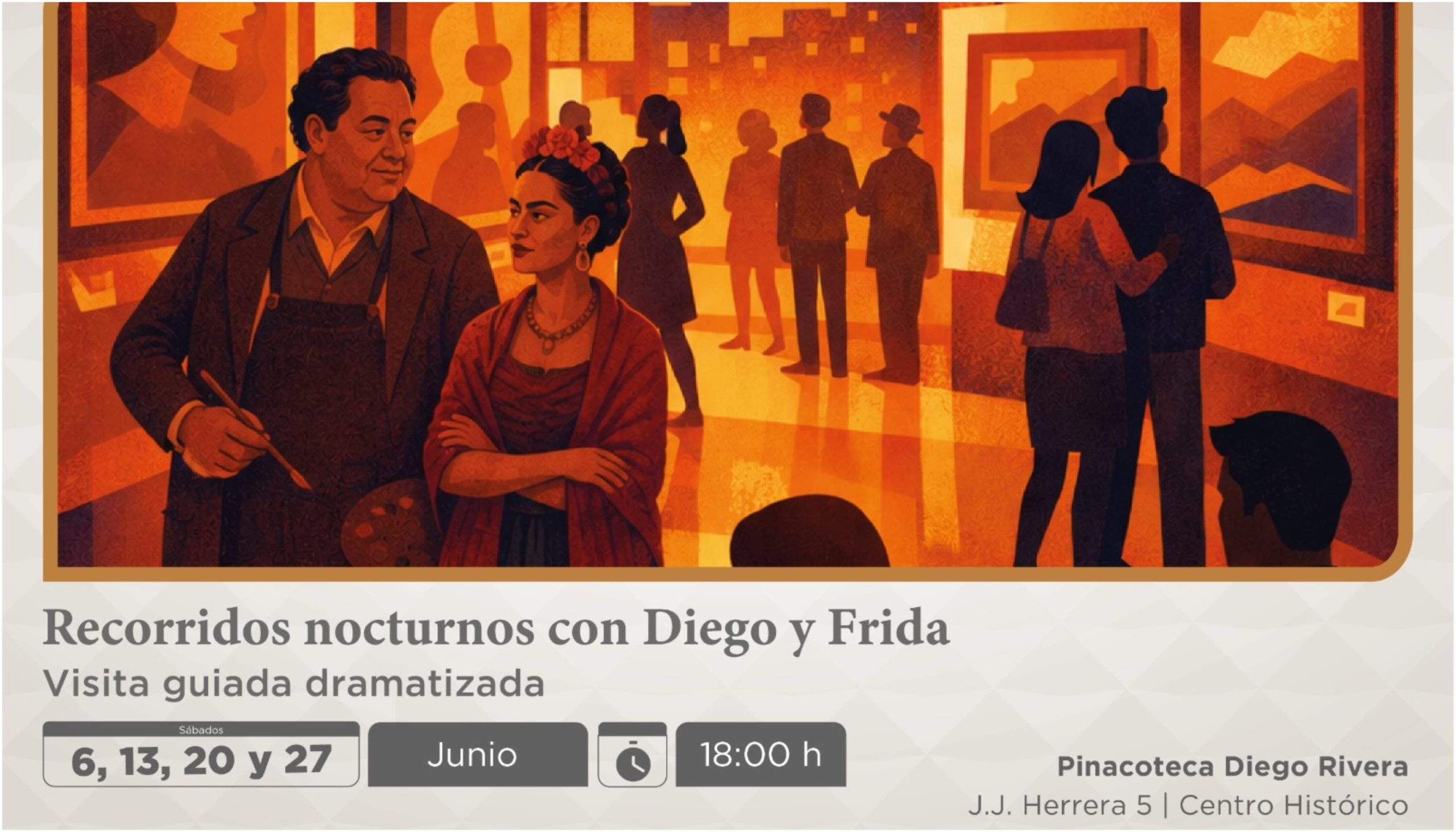 Noches de Museo en la Pinacoteca Diego Rivera