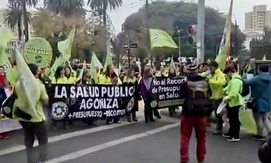 Protestas en Chile por recortes presupuestarios